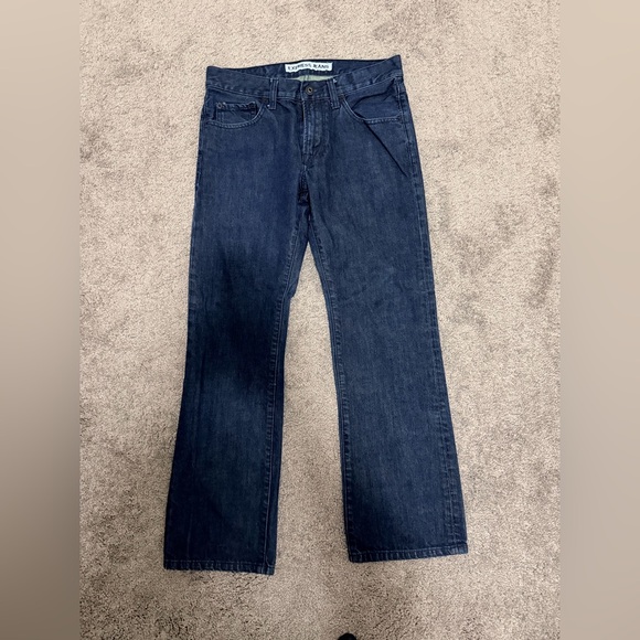 Express Other - Express Men’s Dark Blue Slim Fit Boot Jeans